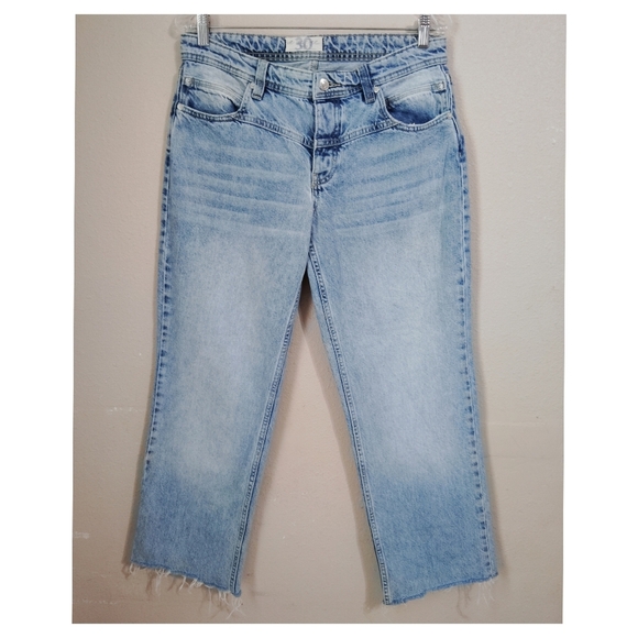 Free People x We The Free Shelby BF Jean in Blue Size 30 - Picture 2 of 6